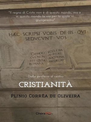 cover image of Cristianità